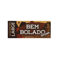 Piteira para Cigarro Bem Bolado - Brown Large c/ 32 und